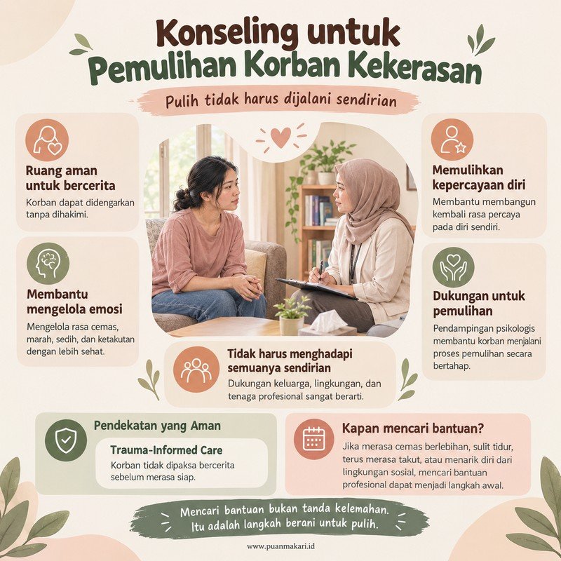 Konseling Perempuan Korban Kekerasan